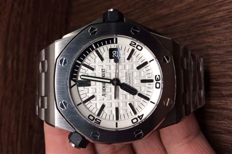 audemars piguet roo diver jf v7 review|Hands.